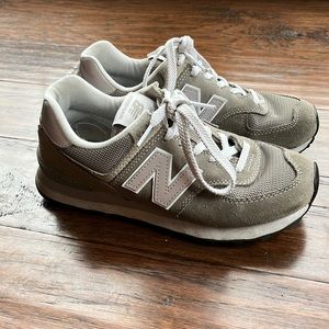 Gray 574 new balance